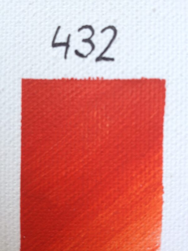 432 Zinoberrød Lys 60 ml